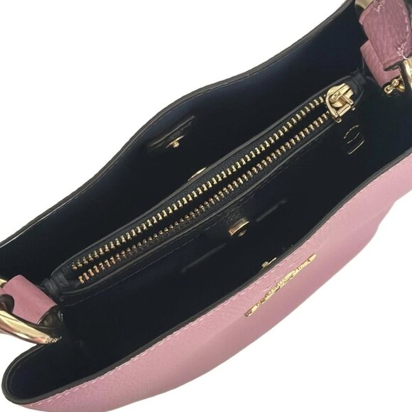 COACH Small Town Bucket Bag Pink Leather - Handbag 159-080625 - Picture 8 of 9